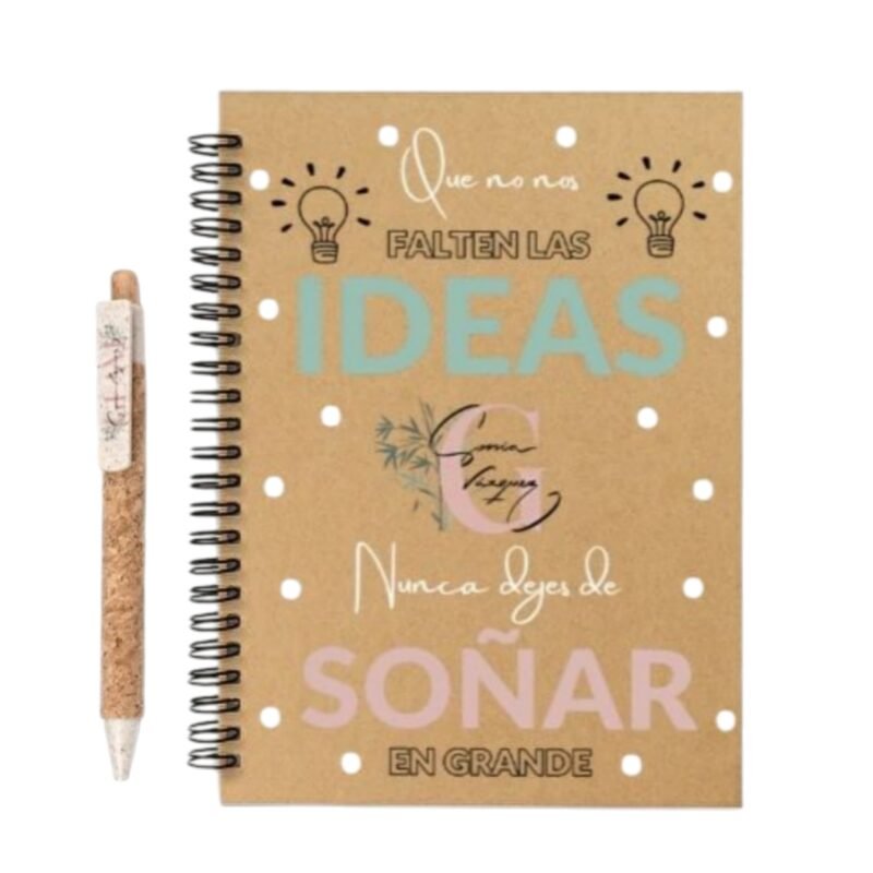 EcoNature Glam Dreams Notebook 2026
