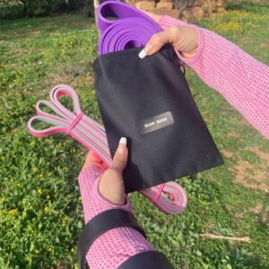 Goma de resistencia (Rosa) 10kg + Bolsa de transporte GRATIS