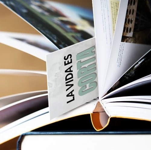 EcoNature Glam Bookmark Calendar 2026