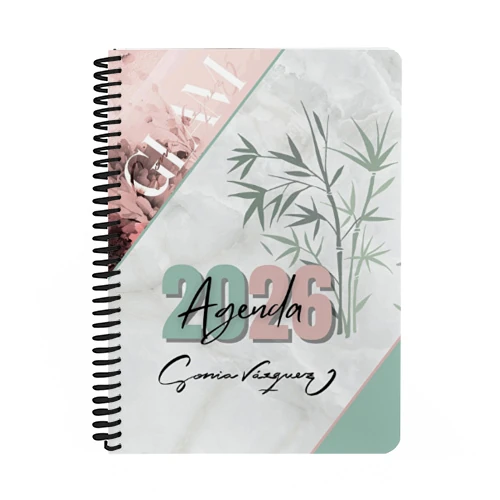 EcoNature Glam Planner 2026 (Personalizada)