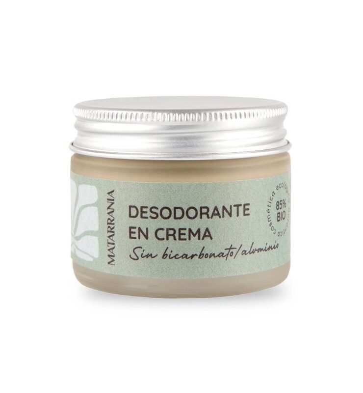 DESODORANTE EN CREMA 100% BIO SIN BICARBONATO Y SIN ALUMINIO MATARRANIA