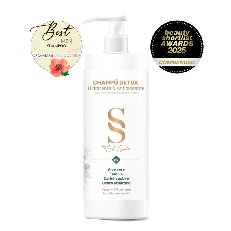 Champú Detox hidratante Ecológico Sol Santos 500ml